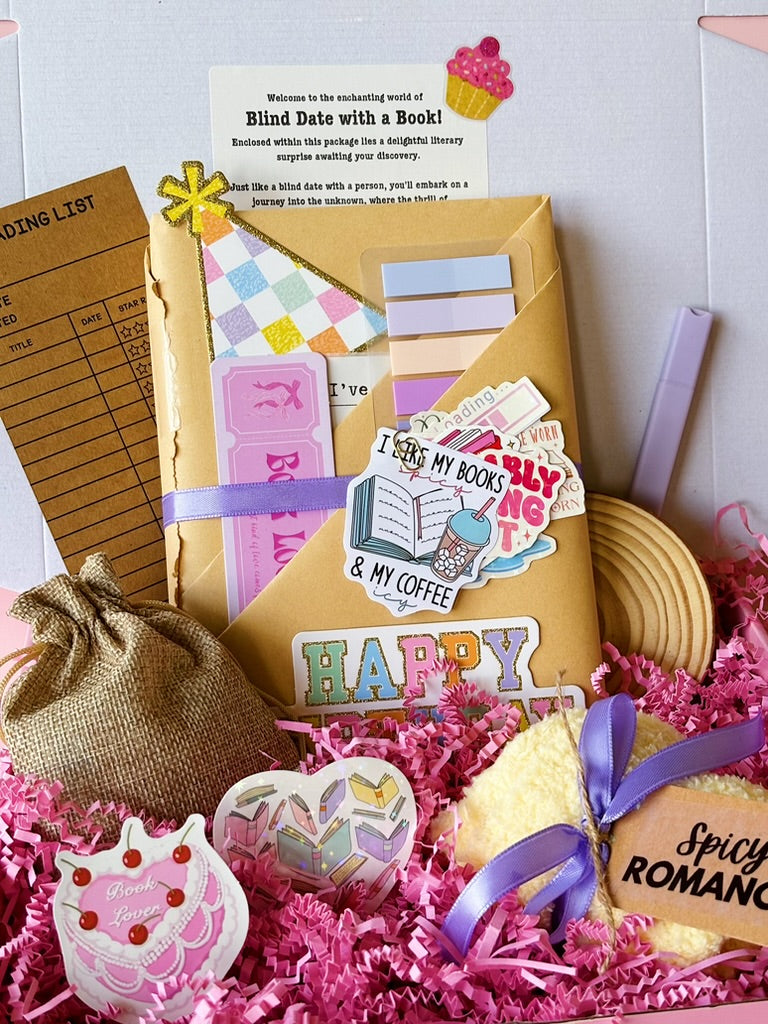 Blind Date with a Book Gift Box - Whimsical Birthday