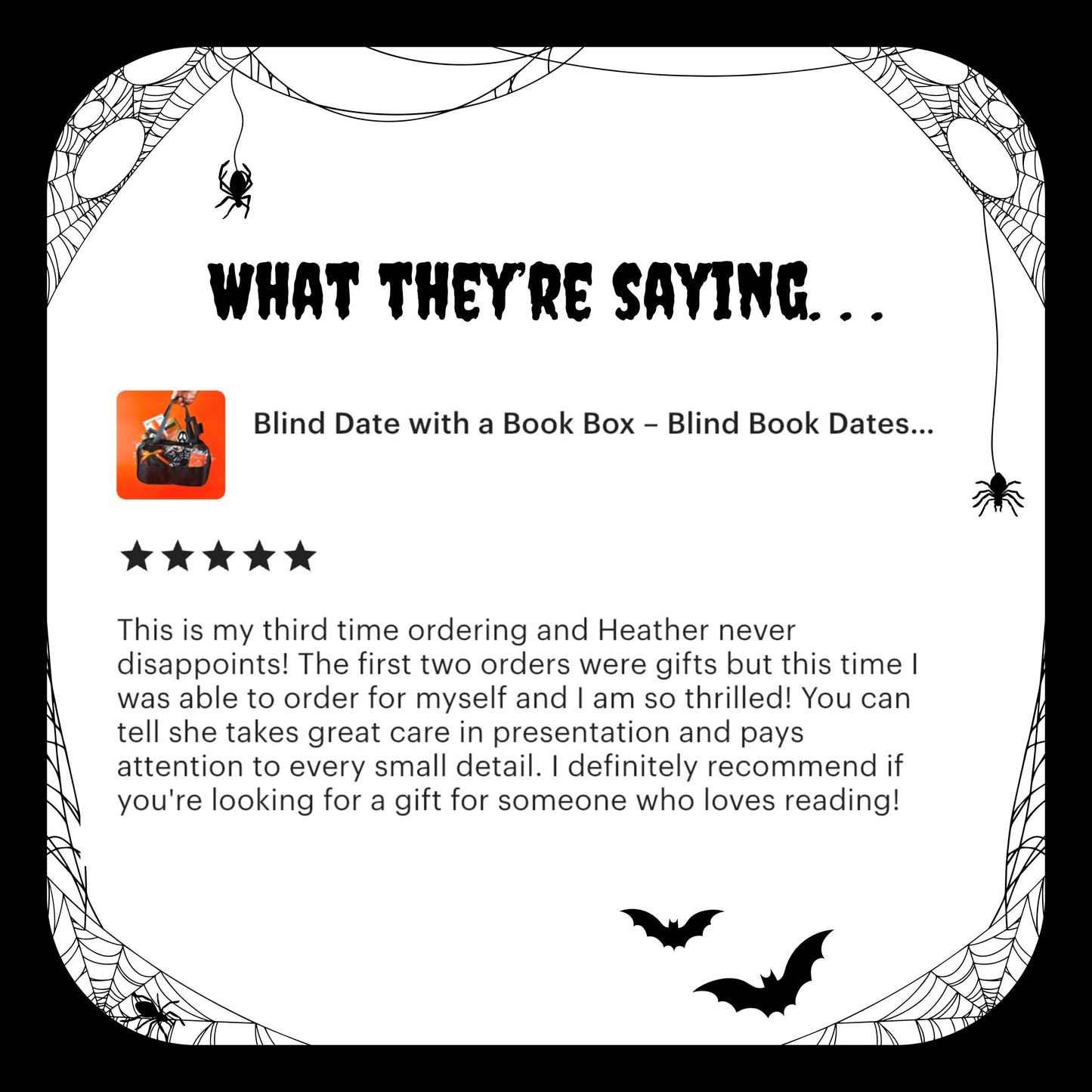 Blind Date with a Book Halloween – Book Lover Gifts, Blind Book Dates, Mystery Book Gift, Bookish Gifts, Custom Book Box, Dark Romance