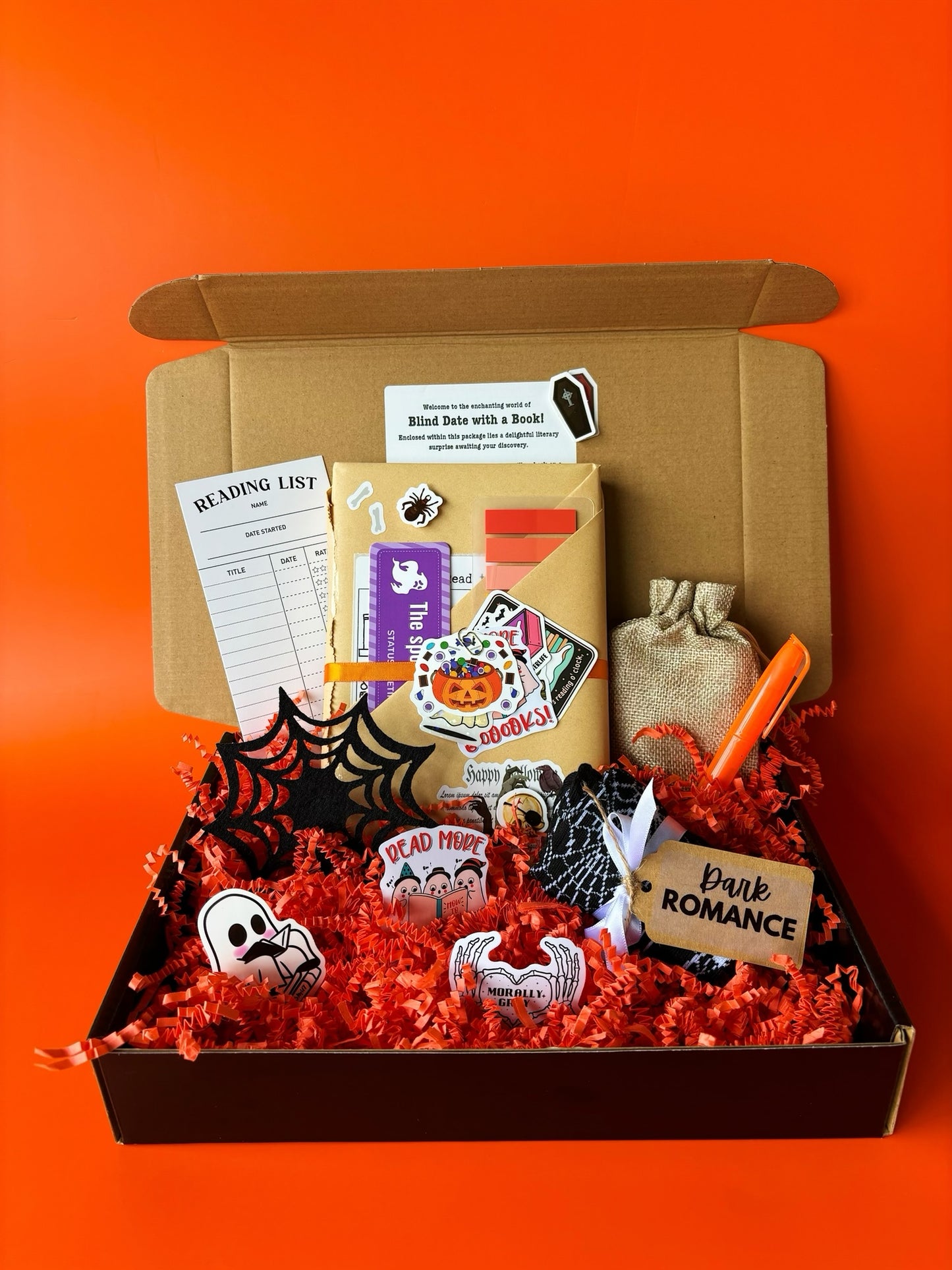 Spooky Blind Date with a Book Box