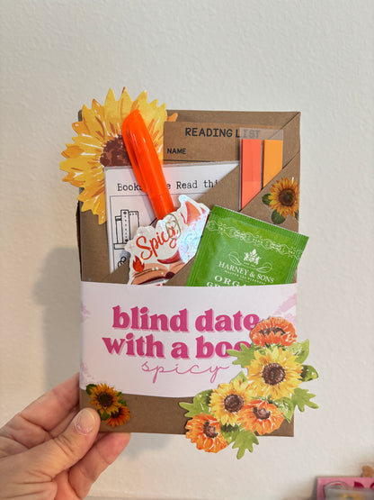 Blind Date with a Book Romance | Blind Book Dates | Book for Booklover | Book Blind Date Romantasy, Dark Romance, Paranormal, Spicy Romance