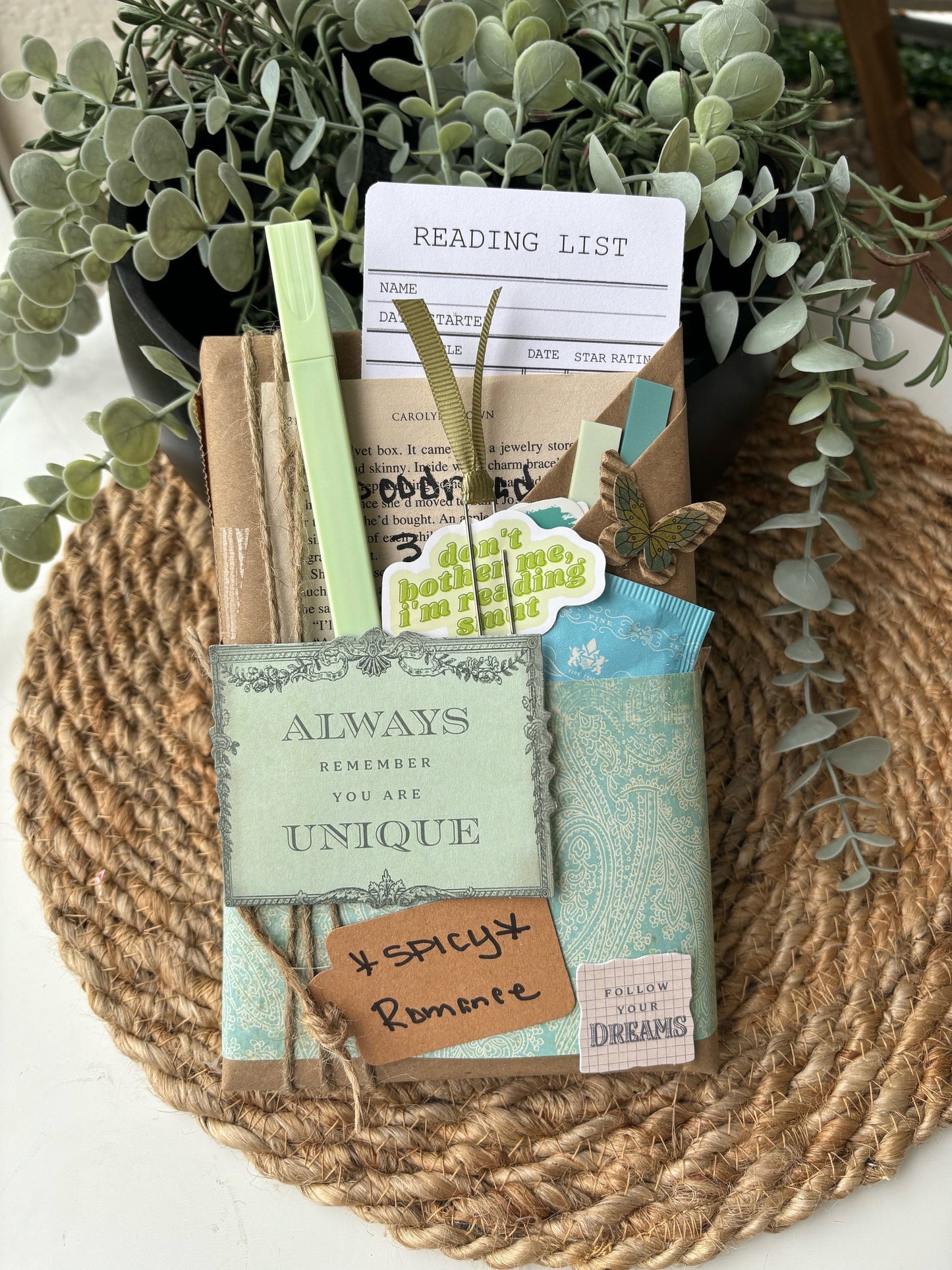 Book lover Gift Blind Book Dates