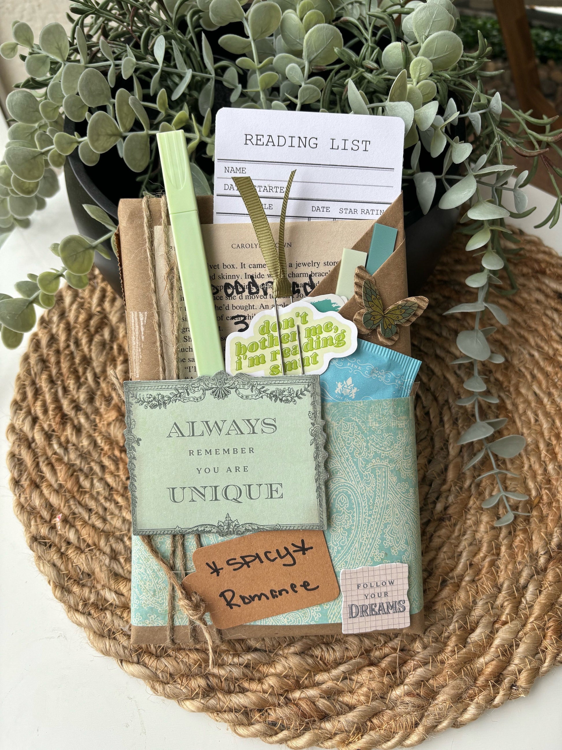 Book lover Gift Blind Book Dates