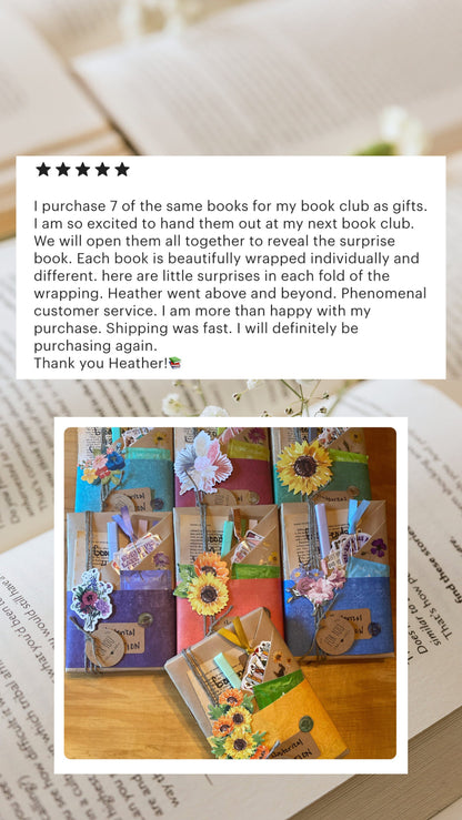 Blind Date with a Book Gift for Book Lover Gift Blind Book Dates Gift Blindate gift Booktok Books for Booklover Personalized Book