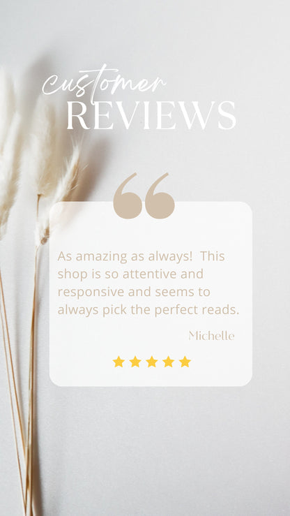 Blind Date with a Book Box for Book Lover Mystery Box for Book Lover Gift Personalized Book Gift for Her Bookworm Gift