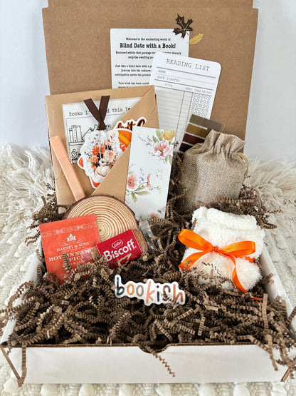 Personalized Blind Date with a Book Box Gift for Mom Gift Box Mystery Gift for Book Lovers Gift for Bookworm Personal Book Gift for Her