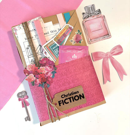 Personalized Blind Date with a Book Gift Box Mystery Gift for Book Lover Gift Holiday Book Gift for Christmas Gift for Her Bookworm Gift