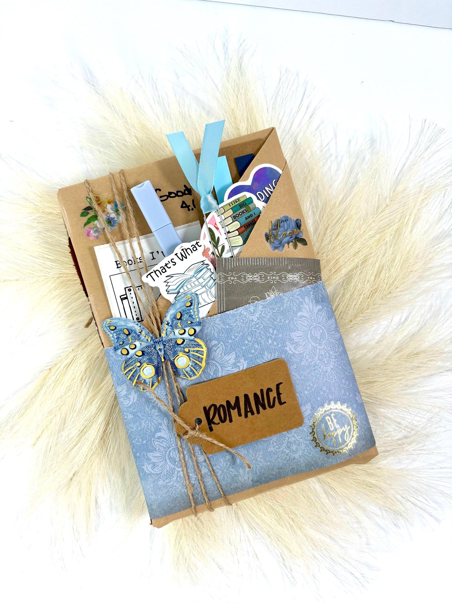 book blind dates are a great book gift or create a book box. the book only features a reading, log stickers fantasy bookmark, possibly dark romance books and would be a great mystery book for a book club