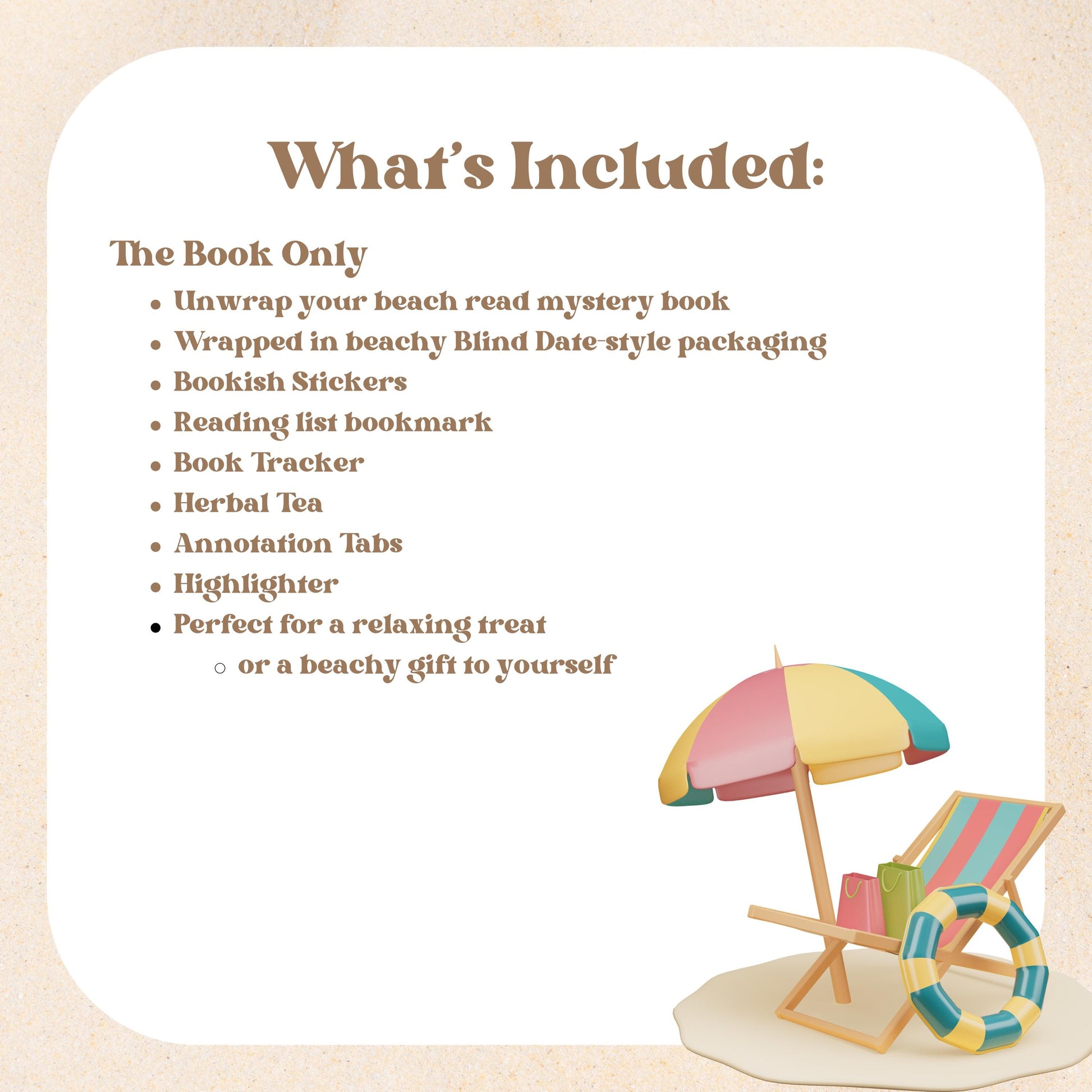 Blind Date with a Book Box – Mystery Book Gift for Her, Personalized Book Lover Gift, Beach Read Surprise, Cozy Reading Box, Bookish Gifts