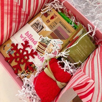 Personalized Blind Date with a Book Gift Box Mystery Gift for Book Lover Gift Personalized Book Gift Birthday Gift for Her Bookworm Gift