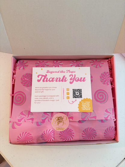 Blind Date with a Book, Blind Book Date Boxes, Mystery Book Gift, Bookish Gifts, Book Lover Gift, Custom Book Box, Pink Christmas