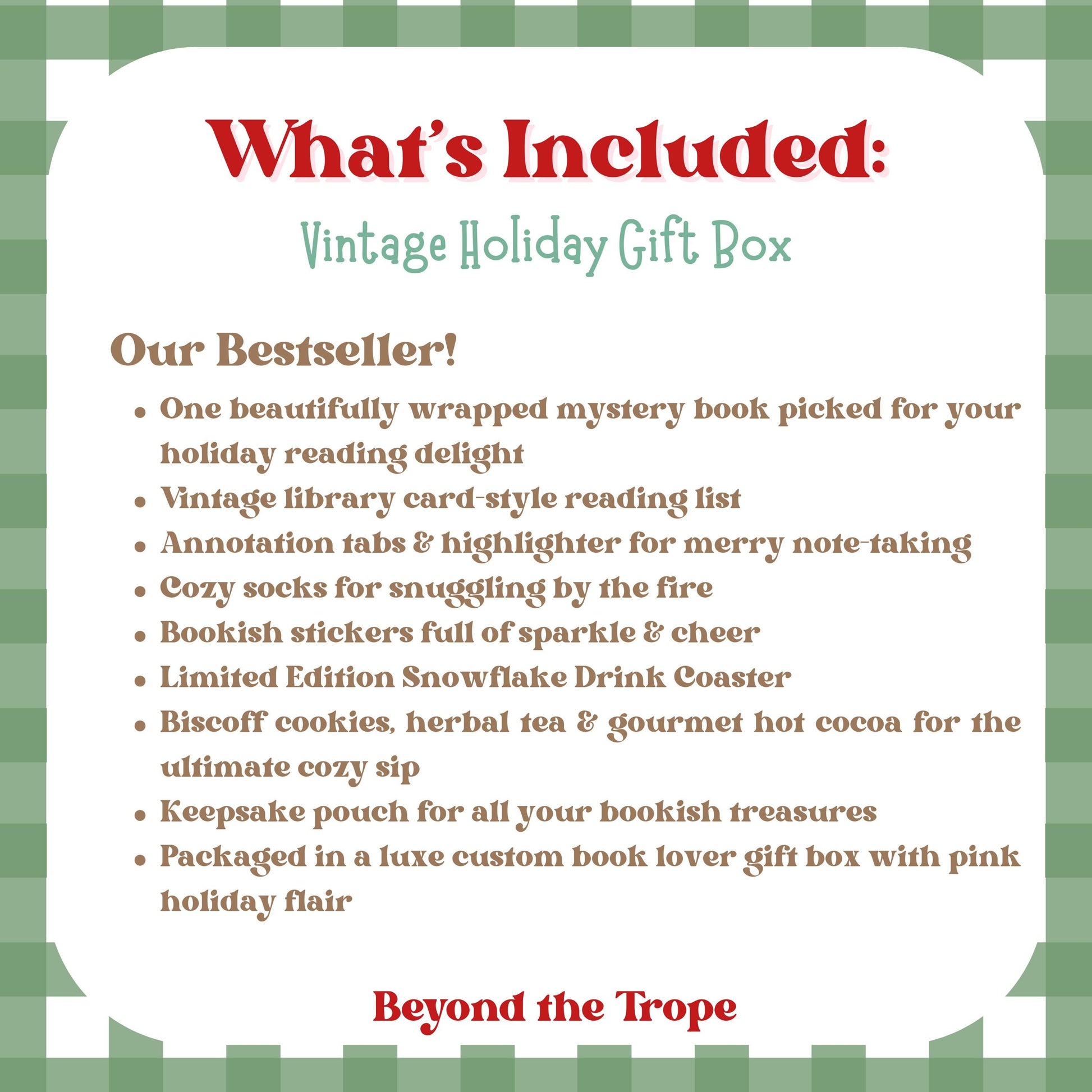 Blind Date with a Book Box, Blind Book Dates, Mystery Book Gift, Bookish Gifts, Book Lover Gift, Custom Book Box, Vintage Holiday