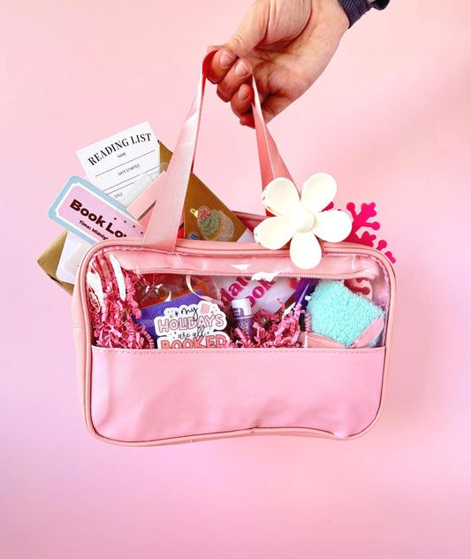 Blind Date with a Book, Blind Book Date Boxes, Mystery Book Gift, Bookish Gifts, Book Lover Gift, Custom Book Box, Pink Christmas