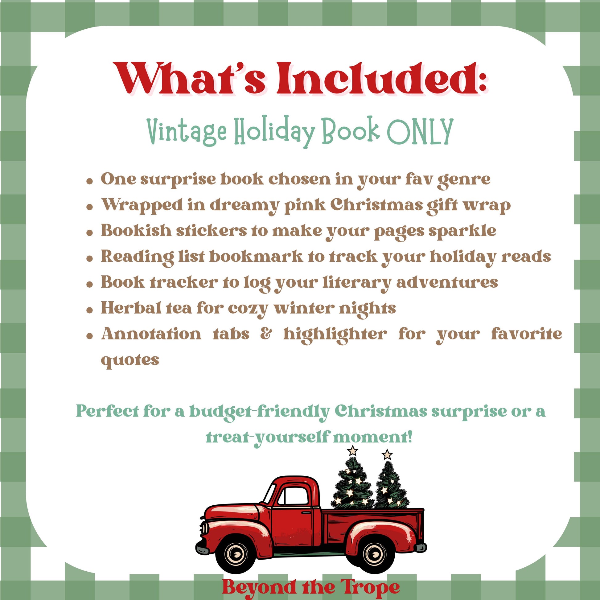 Blind Date with a Book Box, Blind Book Dates, Mystery Book Gift, Bookish Gifts, Book Lover Gift, Custom Book Box, Vintage Holiday