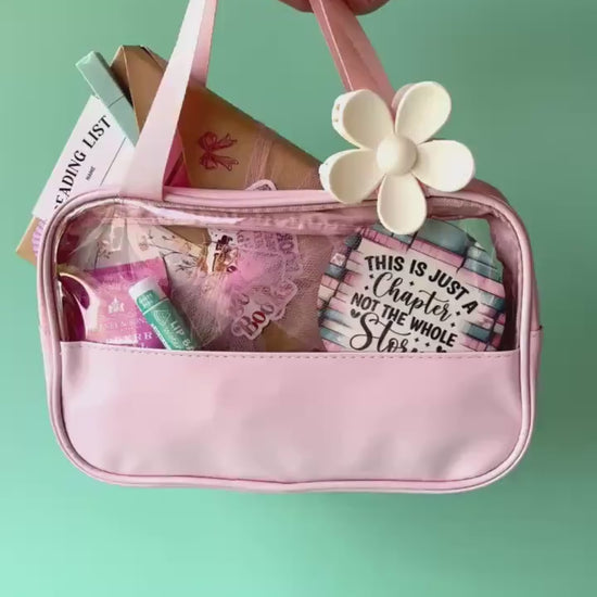 Blind Date with a Book Box – Mystery Book Gift for Her, Personalized Book Lover Gift, Beach Read Surprise, Cozy Reading Box, Bookish Gifts