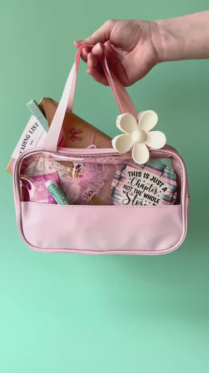 Blind Date with a Book Box – Mystery Book Gift for Her, Personalized Book Lover Gift, Beach Read Surprise, Cozy Reading Box, Bookish Gifts