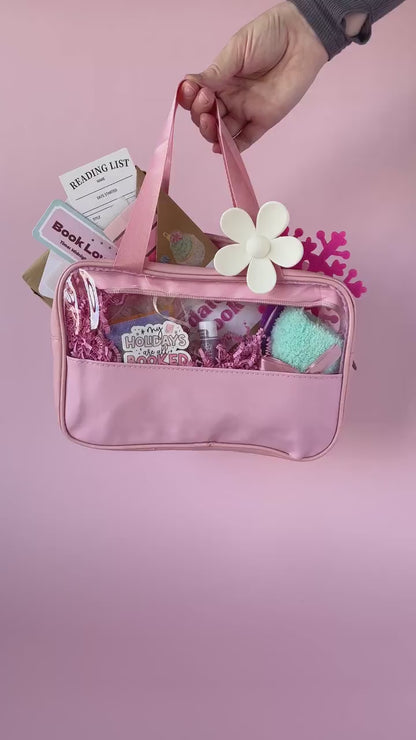 Blind Date with a Book, Blind Book Date Boxes, Mystery Book Gift, Bookish Gifts, Book Lover Gift, Custom Book Box, Pink Christmas