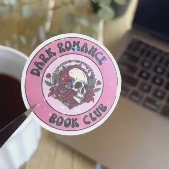 10-120 pcs Dark Romance Stickers for Kindle, Kindle Paperwhite, Kindle Scribe, Water Bottle, Laptop Decal, Tablets - Waterproof, Holographic